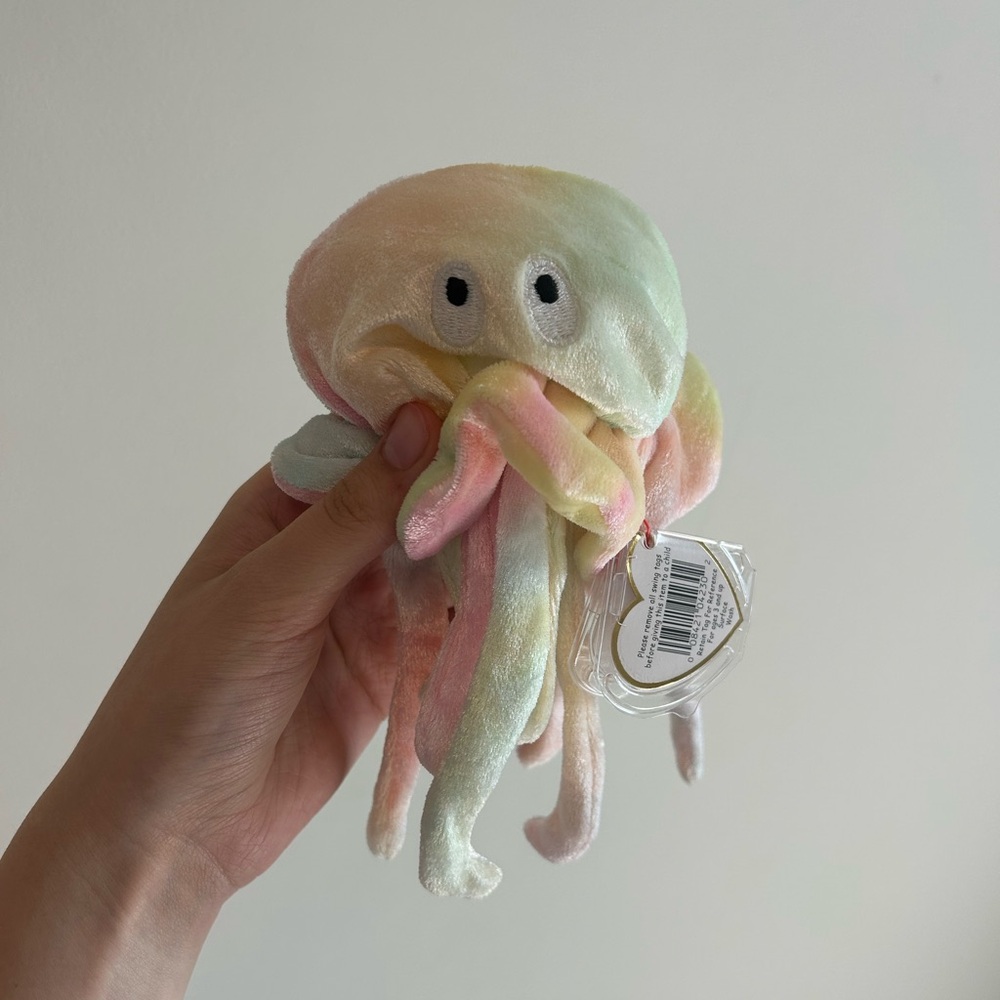 TY Beanie Baby Goochy Jellyfish